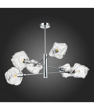 SL1175.102.06 Люстра потолочная ST-Luce хром/прозрачный E14 6*40W Portici-foto8