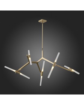 SL947.202.10 Люстра потолочная ST-Luce Золотистый/Белый G9 10*5W LACONICITA-foto6