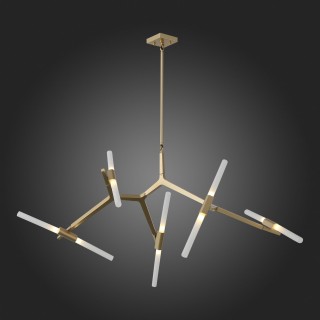 SL947.202.10 Люстра потолочная ST-Luce Золотистый/Белый G9 10*5W LACONICITA-foto6