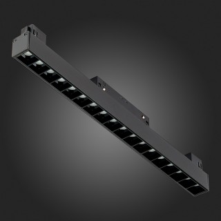 ST361.446.18 Магнитный трековый светильник Черный LED 1*18W 4000K 1 407Lm Ra>80 36° IP20 L331xW22xH44 48V SEIDE-foto9