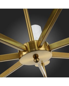 SL1159.303.07 Люстра подвесная ST-Luce Латунь/Латунь, Прозрачный E14 7*60W ACAZIO-foto3