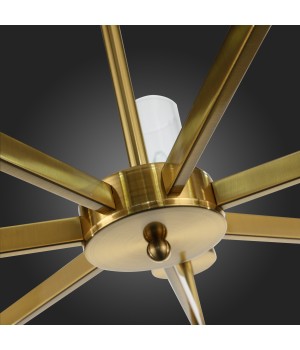 SL1159.303.07 Люстра подвесная ST-Luce Латунь/Латунь, Прозрачный E14 7*60W ACAZIO-foto3