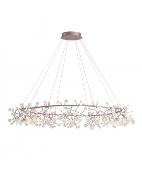 SL379.203.324 Люстра подвесная ST-Luce Медный/Белый LED 324*0,5W 3500K  (из 2-х коробок) RAFINA