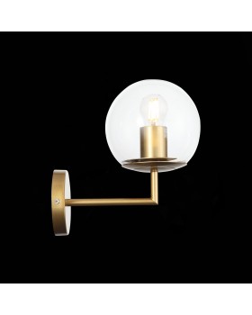 SL1150.201.01 Светильник настенный ST-Luce Матовое золото/Прозрачный E27 1*40W LIORA-foto5