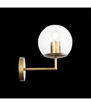 SL1150.201.01 Светильник настенный ST-Luce Матовое золото/Прозрачный E27 1*40W LIORA-foto5