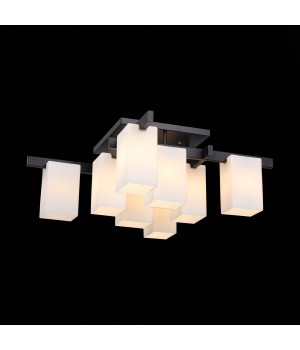 SL541.402.08 Люстра потолочная ST-Luce Черный/Белый E27 8*40W (из 2-х коробок) CASET-foto2