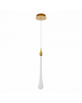 SL6103.203.01 Подвес ST-Luce Золотистый/Прозрачный LED 1*3W 4000K Faenza-foto2