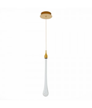 SL6103.203.01 Подвес ST-Luce Золотистый/Прозрачный LED 1*3W 4000K Faenza-foto2