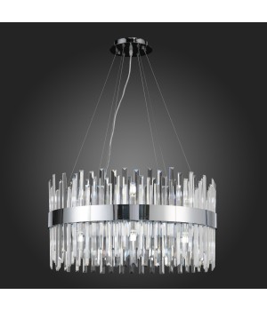 SL1160.103.18 Люстра подвесная ST-Luce Хром/Хром, Прозрачный G9 18*5W BAFO-foto5