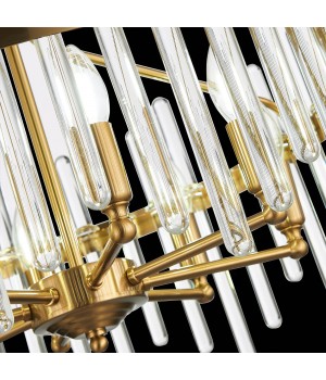 SL1167.303.08 Светильник подвесной ST-Luce Латунь/Латунь, Прозрачный E14 8*40W TELLURIO-foto6