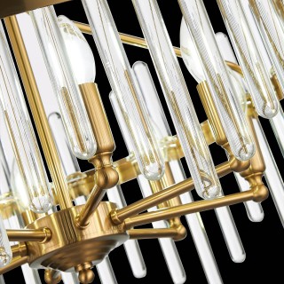 SL1167.303.08 Светильник подвесной ST-Luce Латунь/Латунь, Прозрачный E14 8*40W TELLURIO-foto6