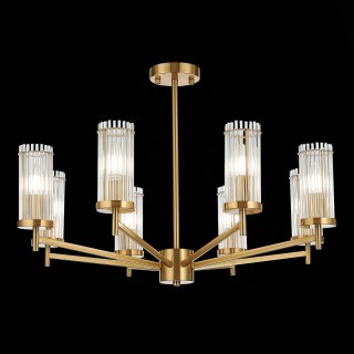 SL1233.302.08 Люстра потолочная ST-Luce Латунь/Прозрачный E14 8*60W BITONTO-foto5