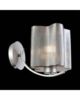 SL117.701.01 Бра ST-Luce Серебристый/Дымчатый E27 1*60W ONDE-foto7