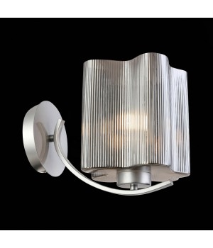 SL117.701.01 Бра ST-Luce Серебристый/Дымчатый E27 1*60W ONDE-foto7