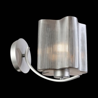 SL117.701.01 Бра ST-Luce Серебристый/Дымчатый E27 1*60W ONDE-foto7