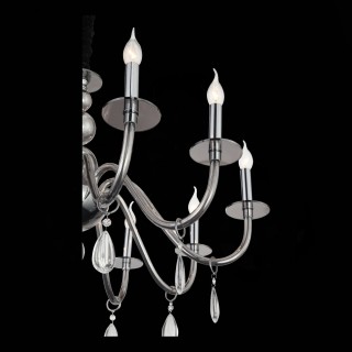 SL1113.403.10 Люстра подвесная ST-Luce Хром, Дымчатый, Прозрачный E14 10*40W SIEMA-foto9