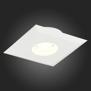 ST204.508.01 Св-к встр. Мат. белый GU10 1*50W  L94xW94xH25 220V Без ламп QUOSIS-foto9