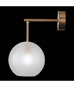 SL1133.501.01 Бра ST-Luce Латунь/Белый E27 1*40W BOPONE-foto6