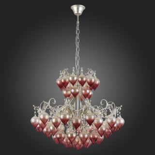 SL659.203.06 Люстра подвесная ST-Luce Шампань/Коньяк E14 6*40W FRUTTI-foto8