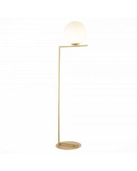 SL1148.305.01 Торшер ST-Luce Латунь/Белый E27 1*60W (из 2-х коробок) CODDA