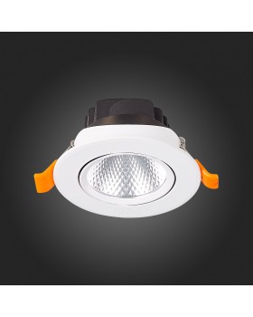 ST211.548.06.24 Св-к встр. Белый LED 1*6W 4000K 480Lm Ra80 24° IP20 D86xH50 220-240V MIRO-foto4