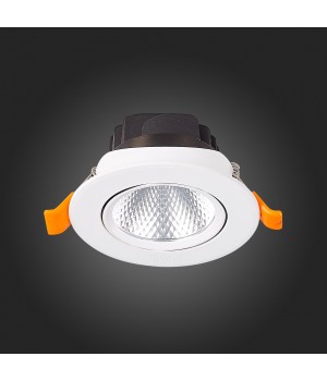 ST211.548.06.24 Св-к встр. Белый LED 1*6W 4000K 480Lm Ra80 24° IP20 D86xH50 220-240V MIRO-foto4