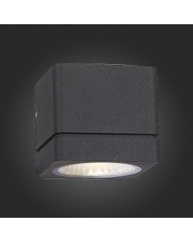 SL563.401.01 Светильник уличный настенный ST-Luce Черный/Прозрачный LED 1*8W 3000K COCTOBUS-foto9