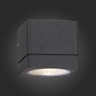 SL563.401.01 Светильник уличный настенный ST-Luce Черный/Прозрачный LED 1*8W 3000K COCTOBUS-foto9