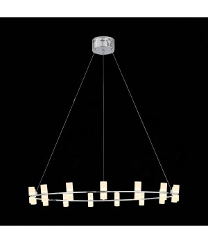 SL799.103.15 Люстра подвесная ST-Luce Хром/Белый LED 15*4W 3200K CILINDRO-foto4