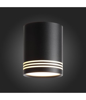 ST101.402.12 Светильник потолочный Черный LED 1*12W 3000K 936Lm Ra>80 120° IP20 D79xH100 170-240V CERIONE-foto5