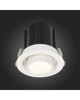 ST702.148.12 Св-к встр. Белый LED 1*12W 4000K 900Lm Ra80 24° IP20 D90xH92 180-240V ST702-foto6