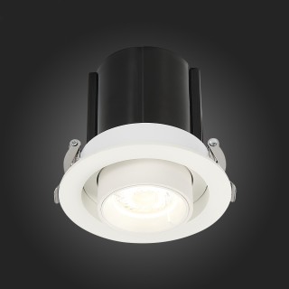 ST702.148.12 Св-к встр. Белый LED 1*12W 4000K 900Lm Ra80 24° IP20 D90xH92 180-240V ST702-foto6