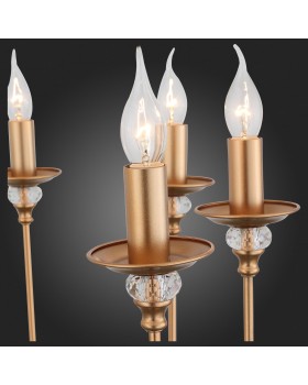 SL186.203.08 Люстра подвесная ST-Luce Латунь, Прозрачный E14 8*40W NOVENTO-foto9