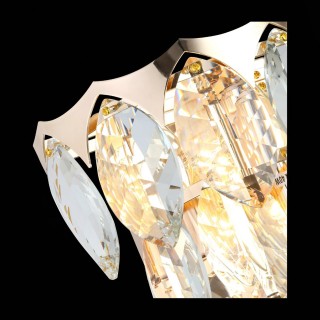 SL1223.201.03 Светильник настенный ST-Luce Золотистый/Прозрачный E14 3*40W TAMME-foto6