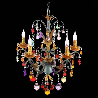 SL426.763.05 Люстра подвесная ST-Luce Разноцветный E14 5*40W JOANNA-foto19