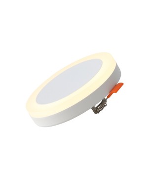 ST104.502.06 Светильник потолочный Белый LED 1*6W 3000K 468Lm Ra>80 120° IP20 D110xH20 170-240V CIAMELLA-foto2