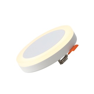 ST104.502.06 Светильник потолочный Белый LED 1*6W 3000K 468Lm Ra>80 120° IP20 D110xH20 170-240V CIAMELLA-foto2
