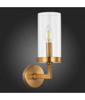 SL1171.301.01 Бра ST-Luce Латунь/Прозрачный E14 1*40W MASINE-foto6