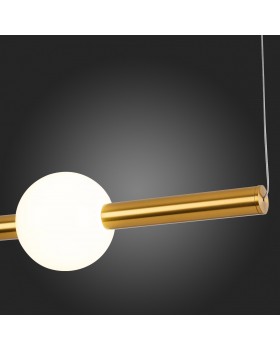 SL1222.223.01 Светильник подвесной ST-Luce Золотистый/Золотистый, Белый LED 1*18W 4000K ANGURRA-foto12