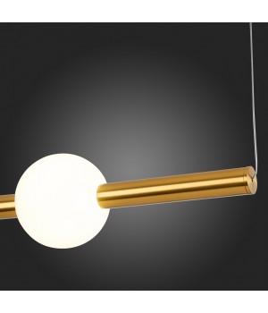 SL1222.223.01 Светильник подвесной ST-Luce Золотистый/Золотистый, Белый LED 1*18W 4000K ANGURRA-foto12