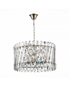 SL1170.103.06 Люстра подвесная ST-Luce Никель/Прозрачный E14 6*40W FABIO-foto2