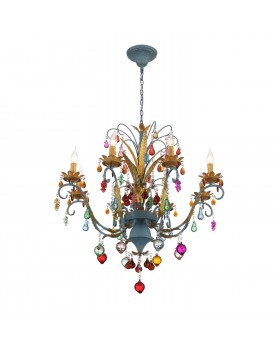 SL426.763.08 Люстра подвесная ST-Luce Разноцветный E14 8*40W JOANNA-foto2