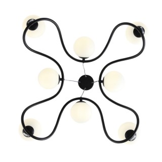 SL1502.403.08 Светильник подвесной ST-Luce Черный/Белый G9 8*5W LEGATEZZA-foto13