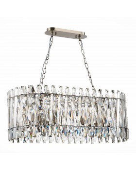 SL1170.103.10 Люстра подвесная ST-Luce Никель/Прозрачный E14 10*40W FABIO-foto2