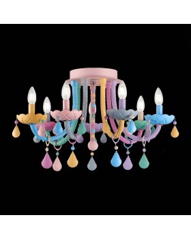 SL1700.782.07 Люстра потолочная ST-Luce Разноцветный E14 7*40W FIATA-foto23