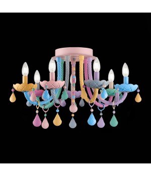 SL1700.782.07 Люстра потолочная ST-Luce Разноцветный E14 7*40W FIATA-foto23