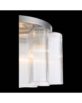 SL117.102.03 Люстра потолочная ST-Luce Серебристый/Прозрачный E27 3*60W ONDE-foto6