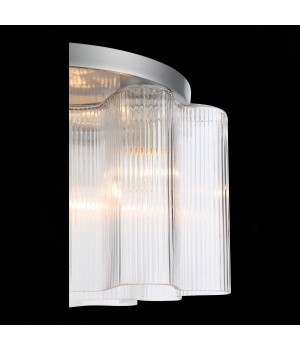 SL117.102.03 Люстра потолочная ST-Luce Серебристый/Прозрачный E27 3*60W ONDE-foto6