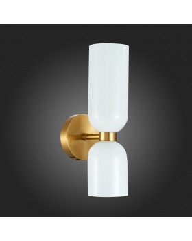 SL1180.201.02 Бра ST-Luce Золотистый/Белый E14 2*40W TREVISO-foto6