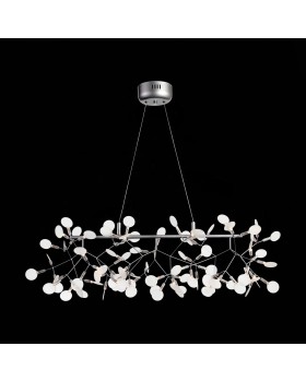 SL379.103.81 Люстра подвесная ST-Luce Серебристый/Белый LED 81*0,5W 3500K RAFINA-foto8